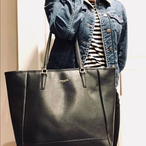 Coach Saffiano Leather Tote